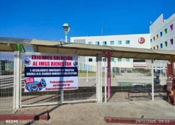 Incumplimiento de Broxel deja sin vales al personal de hospital en Chiapas