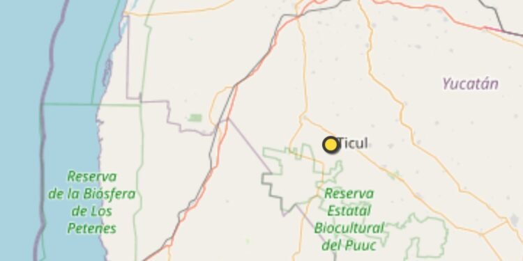 Sismo, Ticul, Yucatán