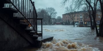 California está en emergencia por lluvias provocadas por el  “Expreso Piña”