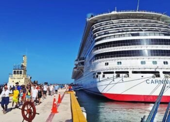 Progreso cierra 2025 con crecimiento histórico en arribo de cruceros y pasajeros