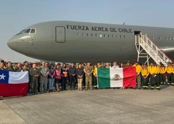 Sigue la alerta por incendios en Chile; México se suma a la ayuda internacional