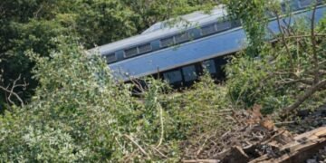 Confirman detención de maquinista del Tren Interoceánico tras descarrilamiento en Oaxaca