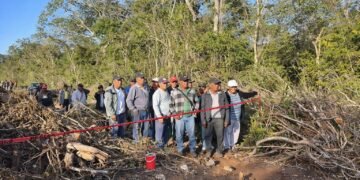 Ejidatarios de San Antonio de Yaxché de Peón se enfrentan al Tren Maya