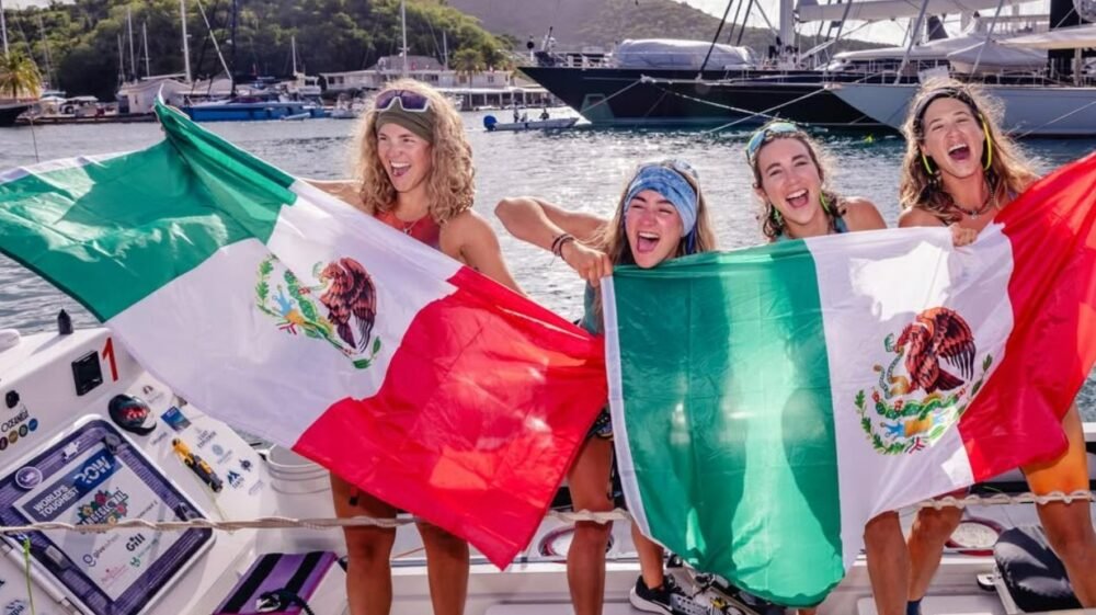 Travesía histórica: mexicanas cruzan el Atlántico remando en La Chalupa