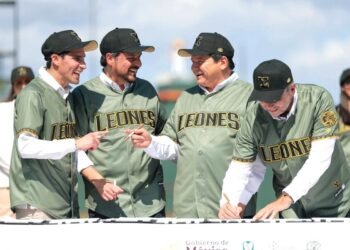 Anota IMSS jonrón en favor de trabajadores beisboleros, al firmar convenio con Leones de Yucatán