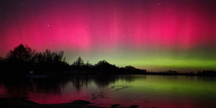Tormenta solar histórica alcanza a la Tierra y da un espectáculo de auroras inesperadas