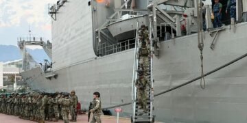 Marina refuerza seguridad en Puerto Vallarta con 103 elementos y equipo táctico