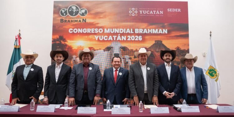 El Congreso Mundial Brahman 2026 posiciona a Yucatán como polo pecuario