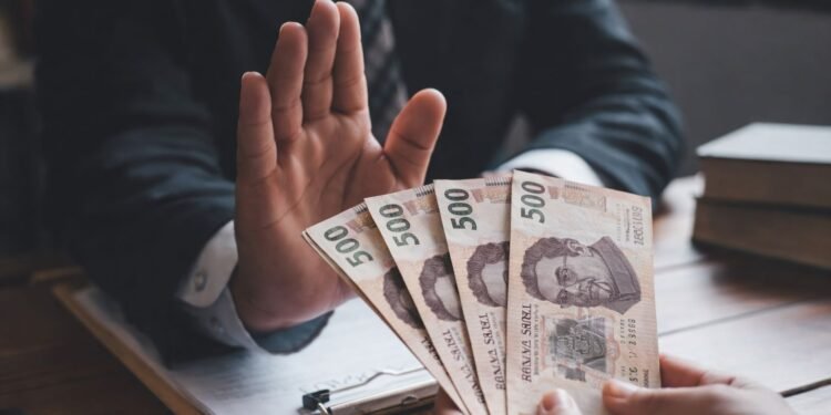 México permanece entre los países con mayor percepción de corrupción