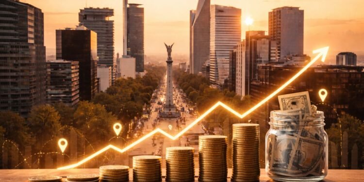 México rompe récord en inversión extranjera en 2025