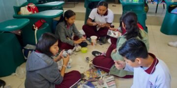 Como las abejas los jóvenes en Yucatán protegen su comunidad