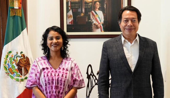 De la mixteca a la SEP: Nadia López García asume Materiales Educativos