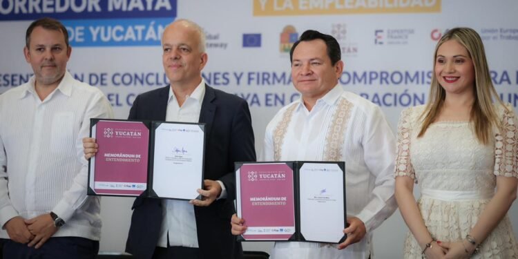 Yucatán y Unión Europea sellan alianza para atraer inversión y turismo al estado