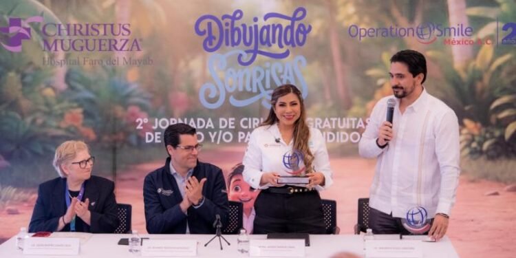 “Dibujando Sonrisas 2026”: cirugías gratuitas que cambian vidas en Yucatán