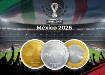 De oro, plata y pasión: México acuñará monedas del Mundial FIFA 2026