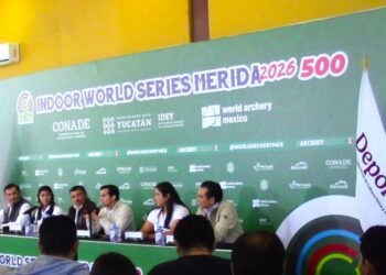¡Tiro al blanco! Mérida recibe el Indoor World Series 500, evento élite de arco