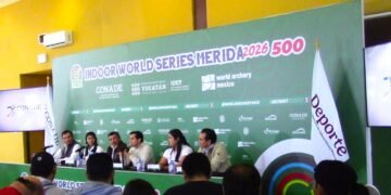 ¡Tiro al blanco! Mérida recibe el Indoor World Series 500, evento élite de arco