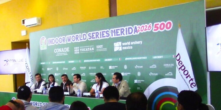¡Tiro al blanco! Mérida recibe el Indoor World Series 500, evento élite de arco