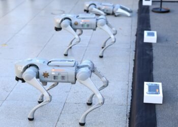 ¡Seguridad futurista! Nuevo León entrena a sus perros robot para vigilar la ciudad