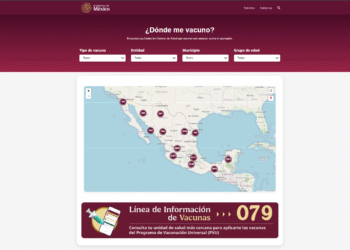 Consulta el mapa interactivo para ubicar el módulo de vacunación más cercano