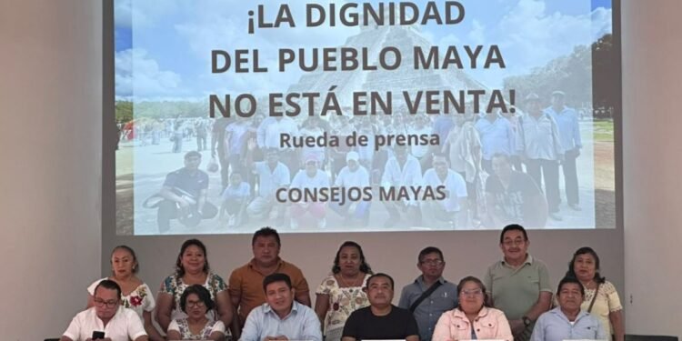 Pueblos mayas alzan la voz en CDMX y convocan a marcha por la defensa de su territorio