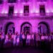 Mérida se ilumina de morado por el 8M; refrendan compromiso con la igualdad