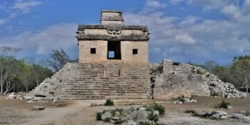 Cielo nublado impide observar a Kin durante el equinoccio en Dzibilchaltún