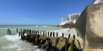 Erosión costera pone en alerta al litoral yucateco y al sureste