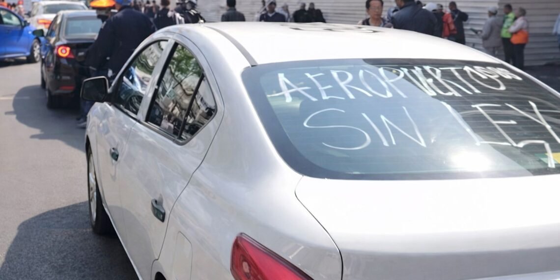 Habilitarán estacionamiento cerca del AICM para abordar Uber o Didi fuera de terminales