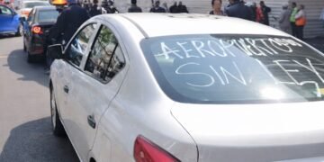 Habilitarán estacionamiento cerca del AICM para abordar Uber o Didi fuera de terminales