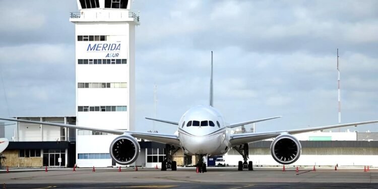 Aeropuerto de Mérida se consolida como el líder de crecimiento de viajeros en México