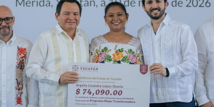 Con créditos de hasta 75 mil pesos, Yucatán fortalece emprendimientos de mujeres en 15 municipios