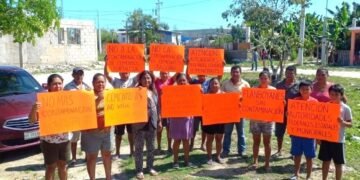 Comunidad de Progreso protesta por contaminación de cementeras y caleras