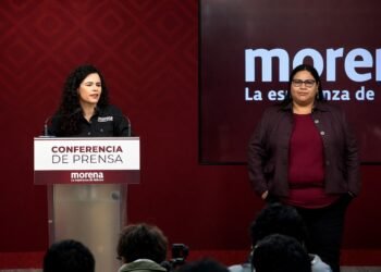 Citlalli Hernández va a la Comisión Nacional de Elecciones de Morena; así lo anunció Luisa Alcalde