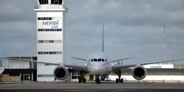 Flujo de pasajeros en Mérida se dispara y anticipa un cierre récord en 2026