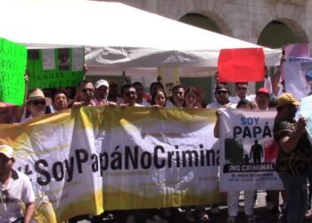 Piden en Mérida cambios en justicia familiar: “queremos ver a nuestros hijos”