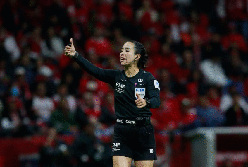 Primera árbitra mexicana en un Mundial: un paso histórico