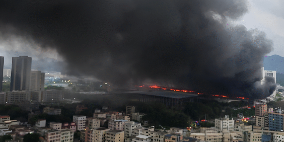 Fuego en complejo de BYD moviliza a emergencias en China