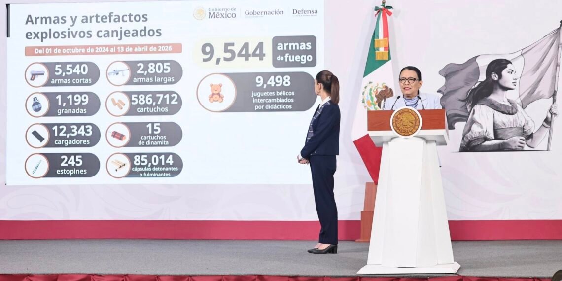 Avanza estrategia nacional para construir la paz: Rosa Icela Rodríguez