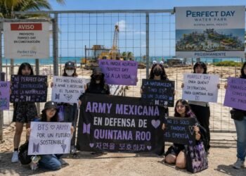 ARMY se moviliza por Mahahual y pide firmar contra proyecto “Perfect Day”