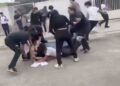 Violencia escolar: padres y estudiantes protagonizan pelea en una secundaria