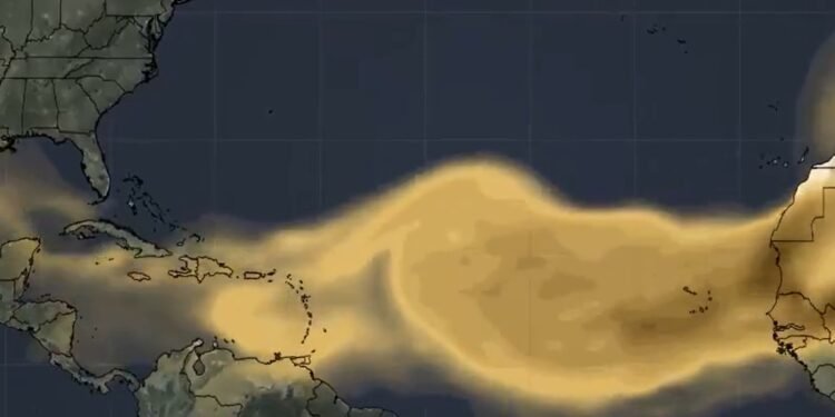 ¡Ahí viene, cuidado! Mega nube de polvo del Sahara se acerca ¿sabes qué hacer?