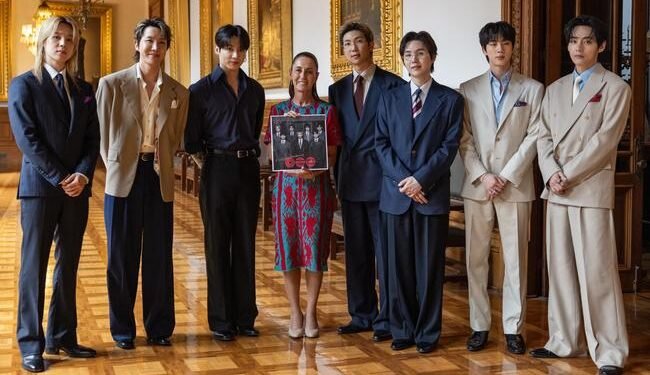 BTS compartirá imágenes inéditas de su paso por Palacio Nacional; revelan fecha, hora y dónde verlo