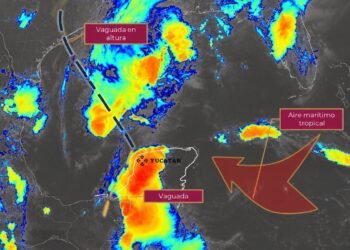 ¡Prepárate! Lluvia y viento amenazan a Yucatán esta semana