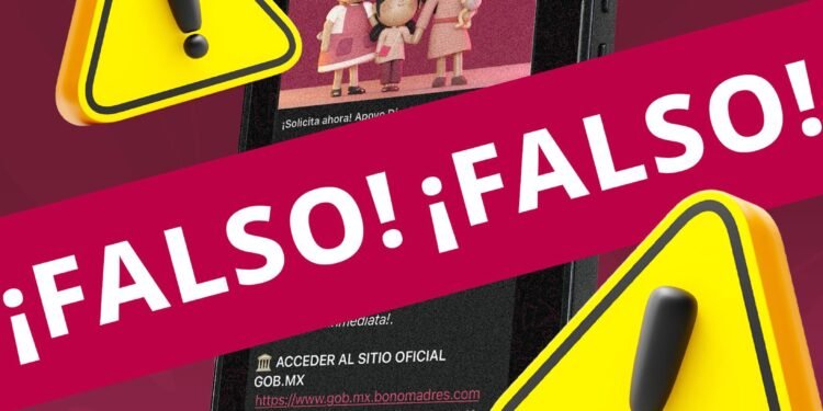 ¿Apoyo por el Día de las Madres? Bienestar alerta por página falsa que promete depósitos