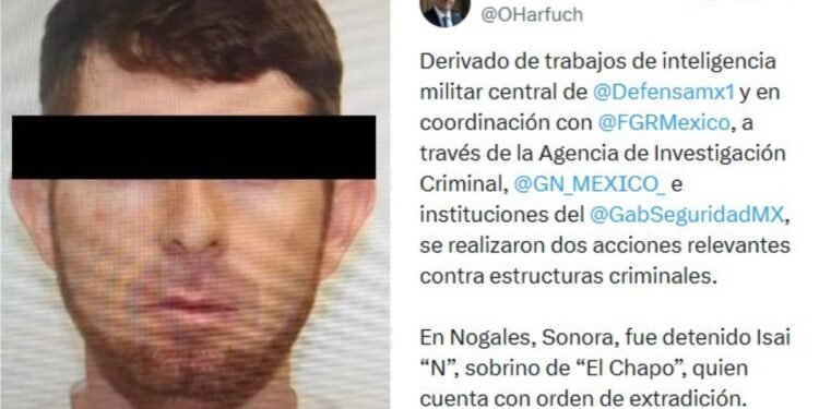 ¿Quién es Isai “N”? el familiar de Joaquín Guzmán, con orden de extradición a EU