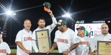 Leones inmortalizan a “Mr. Perfecto”; el número 6 ya es leyenda en Yucatán