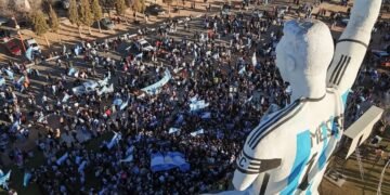 Messi ya tiene estatua monumental en Argentina y es la más alta del mundo