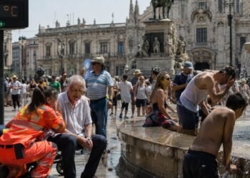 Europa se sofoca bajo calor récord y la OMS advierte por más de mil 300 muertes