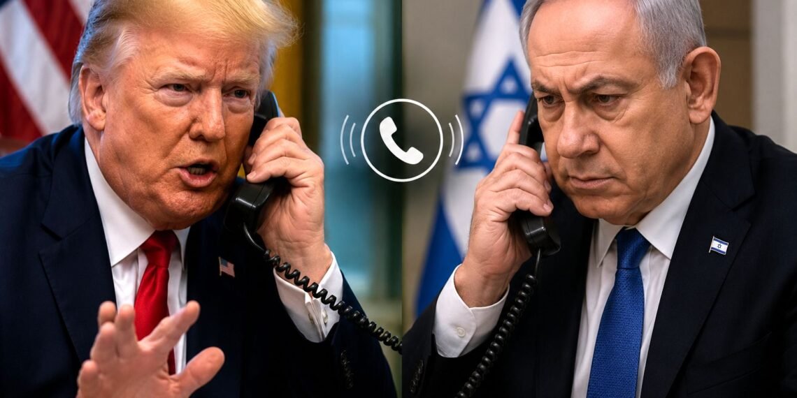¿Trump, harto de Netanyahu? Explota en llamada telefónica contra líder israelí, reportan diversos medios